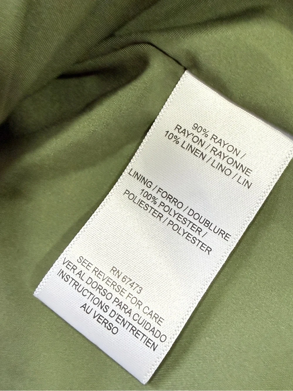 Taylor Olive Green Linen Midi Dress Belted Size 8 Coastal Resort Minimalist - Picture 10 of 14